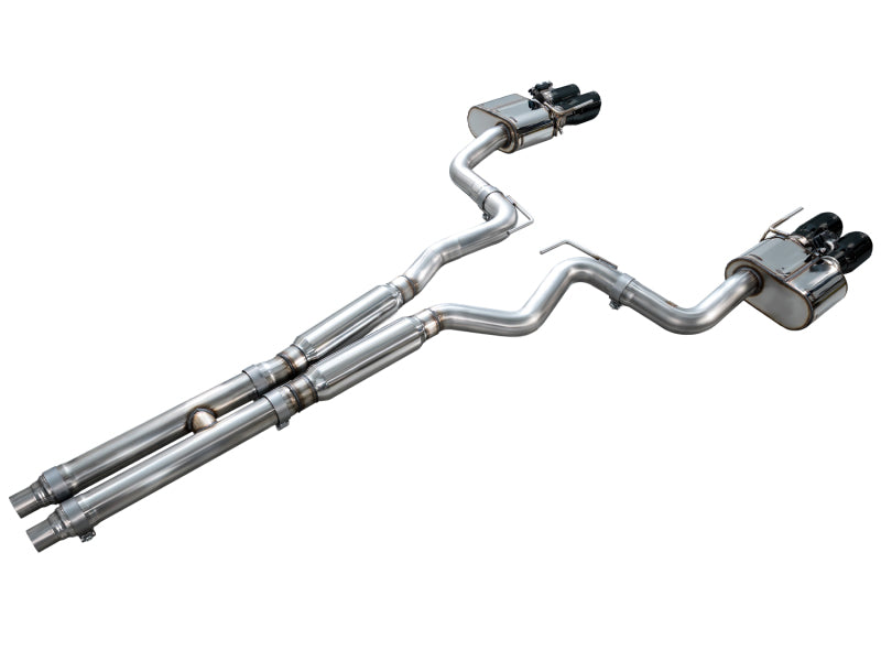 AWE 18-23 S550 Mustang GT SwitchPath Exhaust - Diamond Black Tips-thumbmail-13