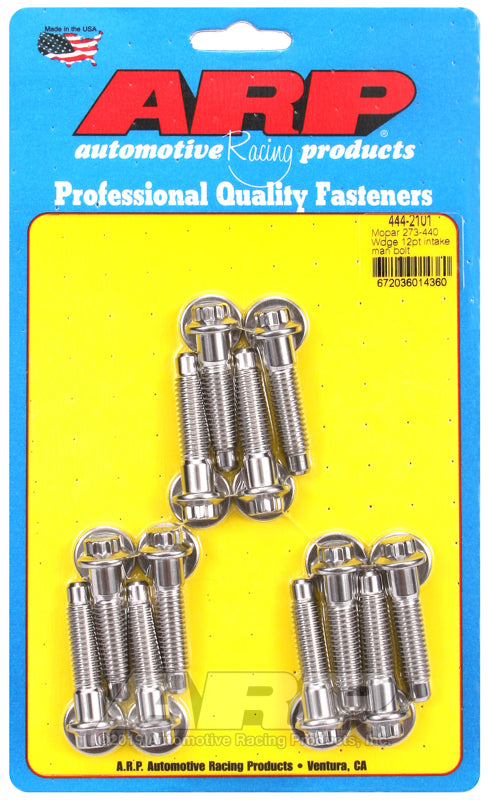 ARP Mopar 273-440 Wedge 12pt Intake Manifold Bolt Kit-thumbmail-1