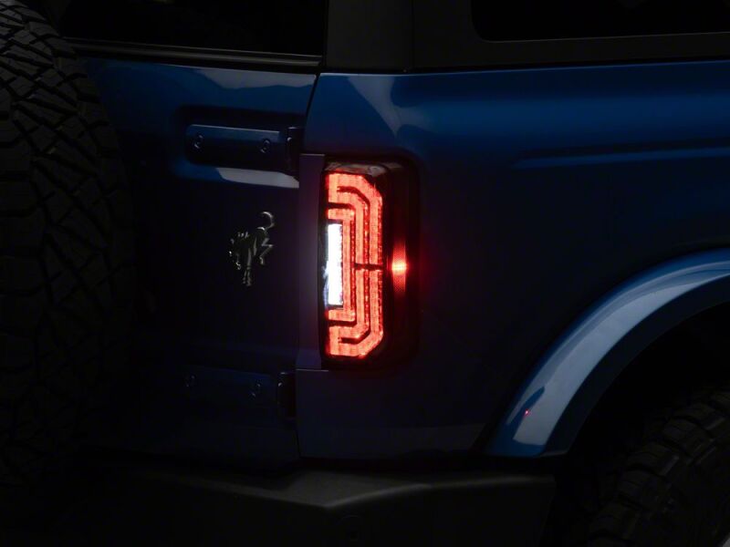 Raxiom 21-26 Ford Bronco LED Tail Lights- Black Housing- Clear Lens-thumbmail-9