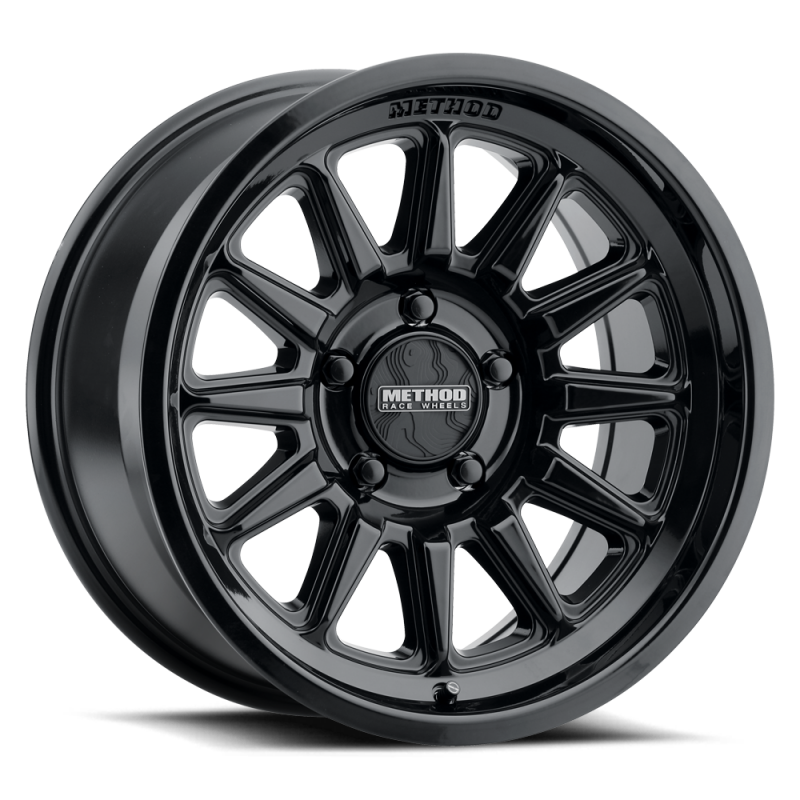 Method MR323 18x9 / 8x170 BP / 12ET / 5.44in BS / 130.81mm CB - Gloss Black Wheel-thumbmail-1