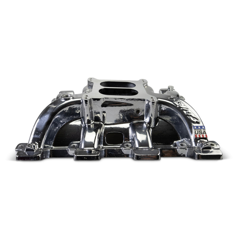 Edelbrock Chevy LS1 Performer RPM Intake Manifold Only - Chrome Plasma Finish-thumbmail-7