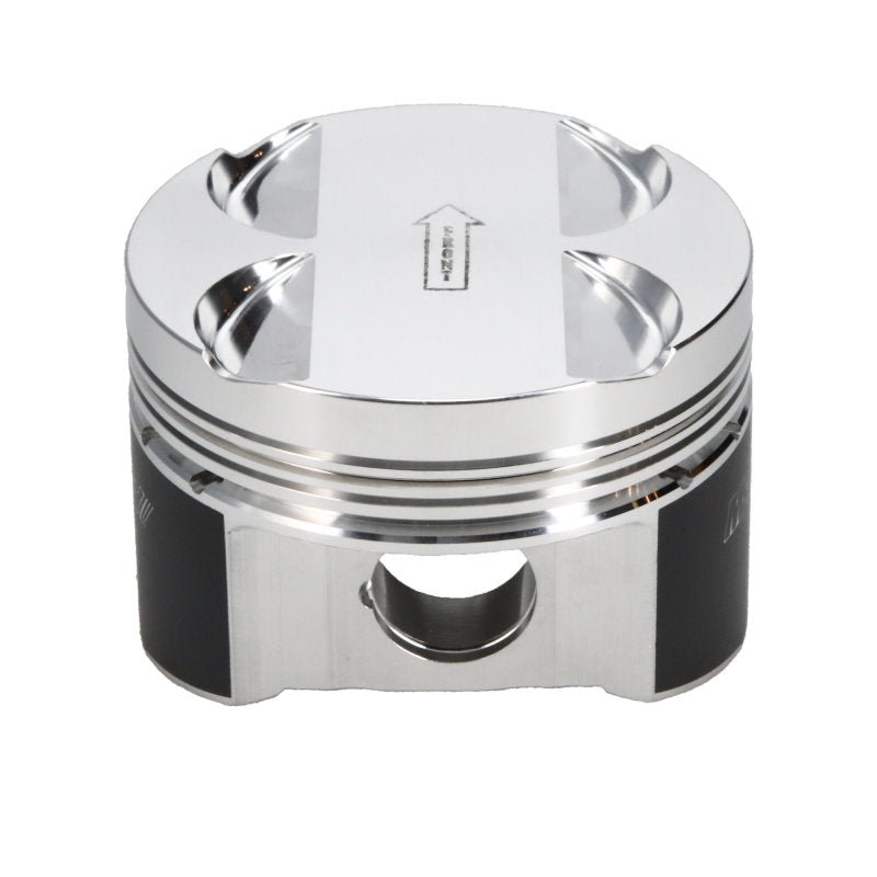 Manley 16+ Nissan VR30DDTT 86mm Bore 10:1 CR -3.5cc Dome Flat Top E/D Piston w/ Rings (SINGLE)-thumbmail-8