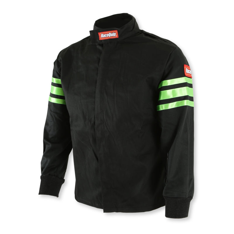 RaceQuip Green Trim SFI-1 JR. Jacket - Kids Large-thumbmail-4