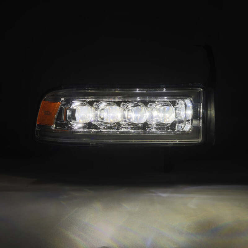 AlphaRex 94-01 Dodge Ram 1500 NOVA LED Headlights Chrome w/ Activ. Light Seq. Signal and SB DRL-thumbmail-8
