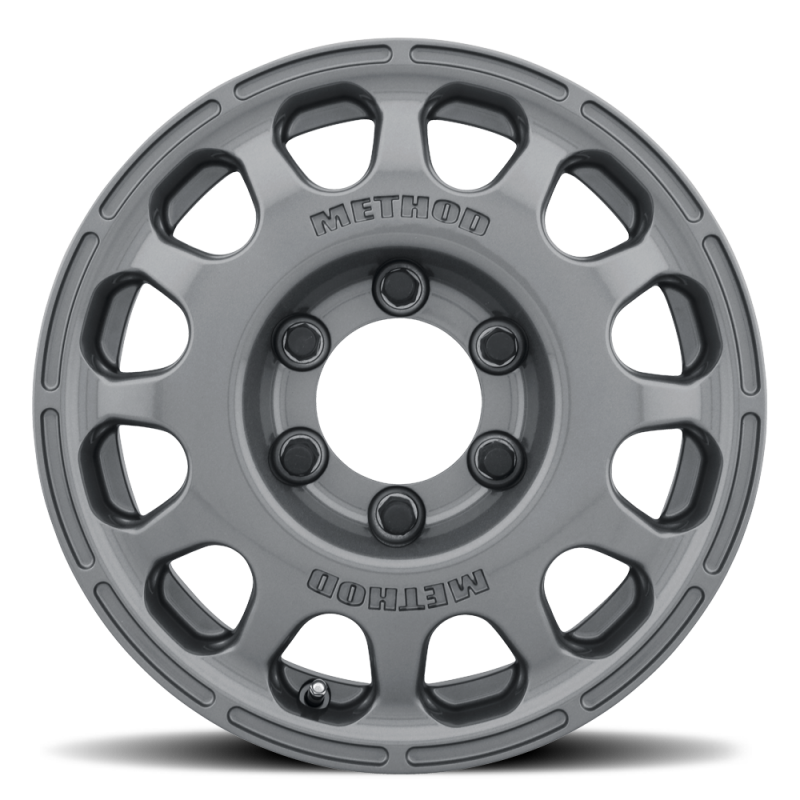 Method MR107 16x7 +45mm Offset 6x5.5 102mm CB Gloss Titanium Wheel-thumbmail-2
