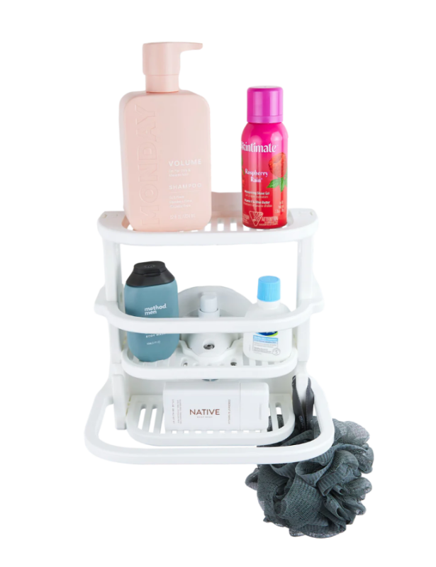 SeaSucker Shower Caddy - White-thumbmail-3