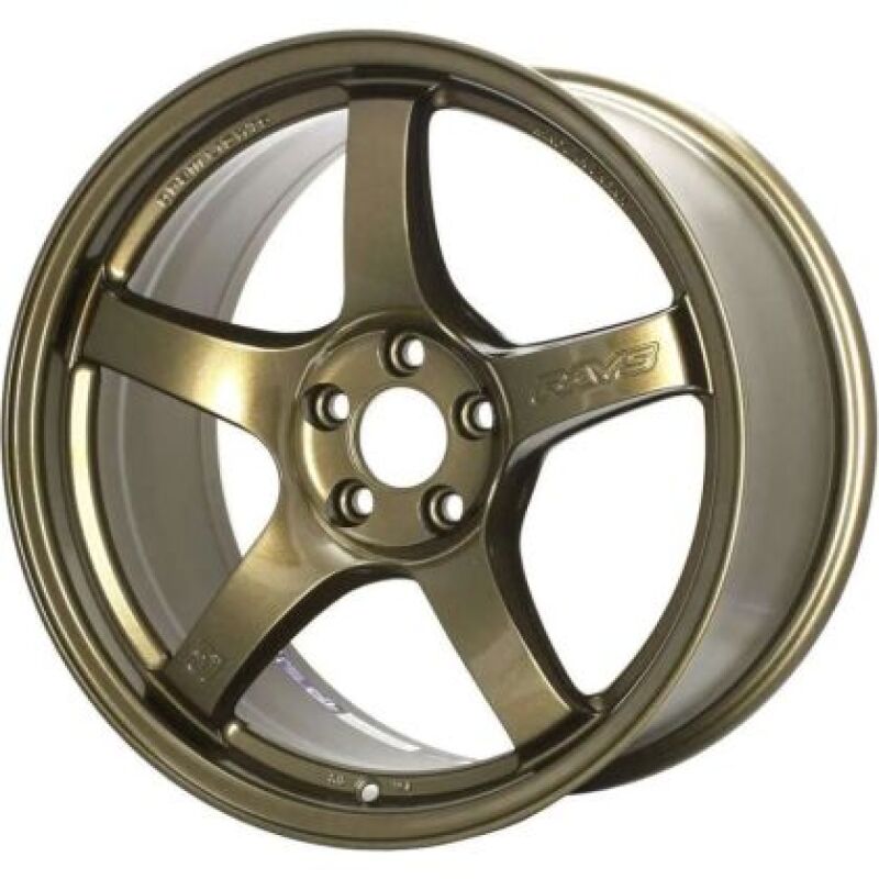 Gram Lights 57DR 18x9.5 +38 5x114.3 Almite Gold Wheel-thumbmail-1