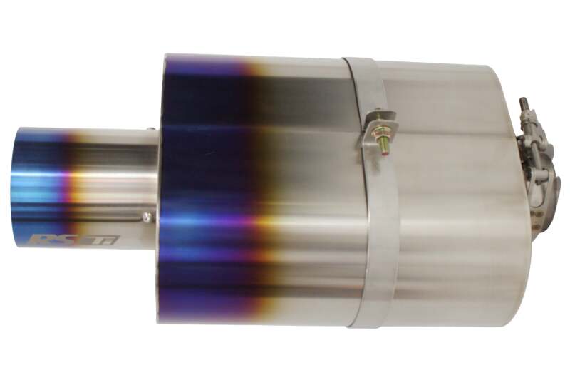 GReddy - Universal Titanium Oval Muffler 2.5in ID Muffler Inlet-thumbmail-8