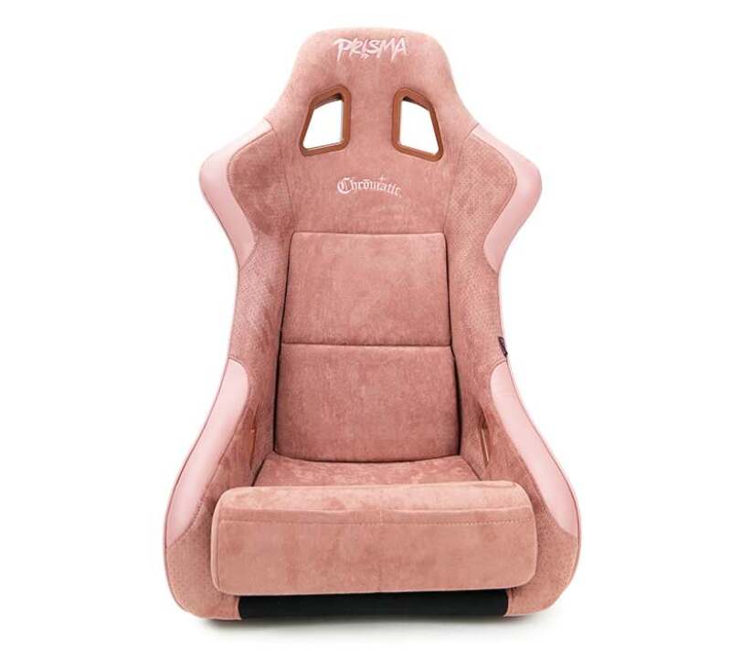NRG FRP Bucket Seat (Large) Prisma-Chromatic Mauve Vegan Suede w/ Chameleon Back-thumbmail-2