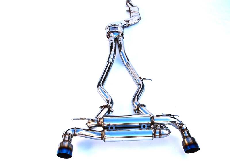 Invidia 20+ Toyota Supra (3.0) Gemini N1 w/Valve Single Layer Titanium Cat-Back-thumbmail-5