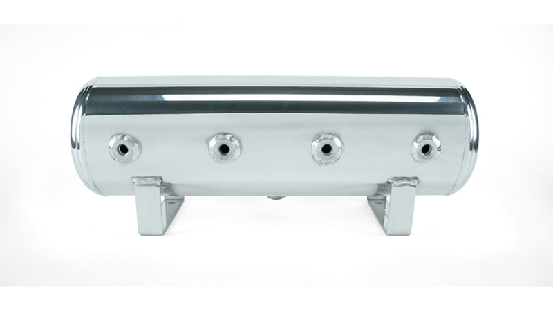 Air Lift 2.5 Gal. Polished Tank w/ Viair 444b Blk Compressor (Incl. Fittings & Mounting Hardware)-thumbmail-2