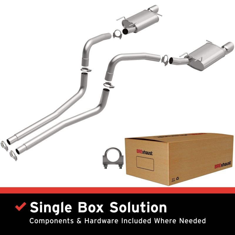 MagnaFlow BRE Exhaust Kit 11-14 Ford Mustang 3.7L-thumbmail-1