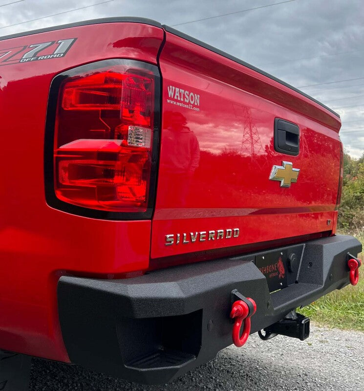 Fishbone Offroad 14-18 Chevy Silverado 1500 Rockfish Rear Bumper-thumbmail-6