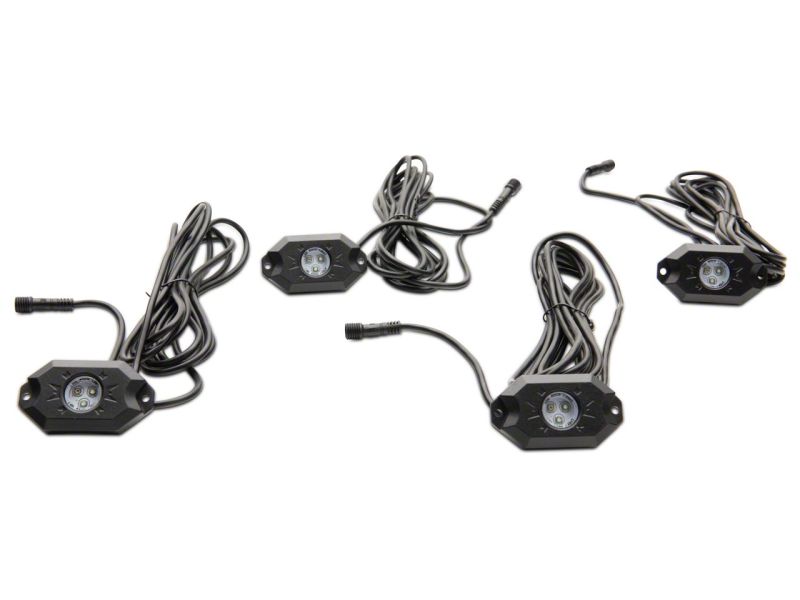 Raxiom Axial MultiColor Underbody Rock Light Kit w/ BTH Remote Universal (Some Adaptation Required)-thumbmail-7