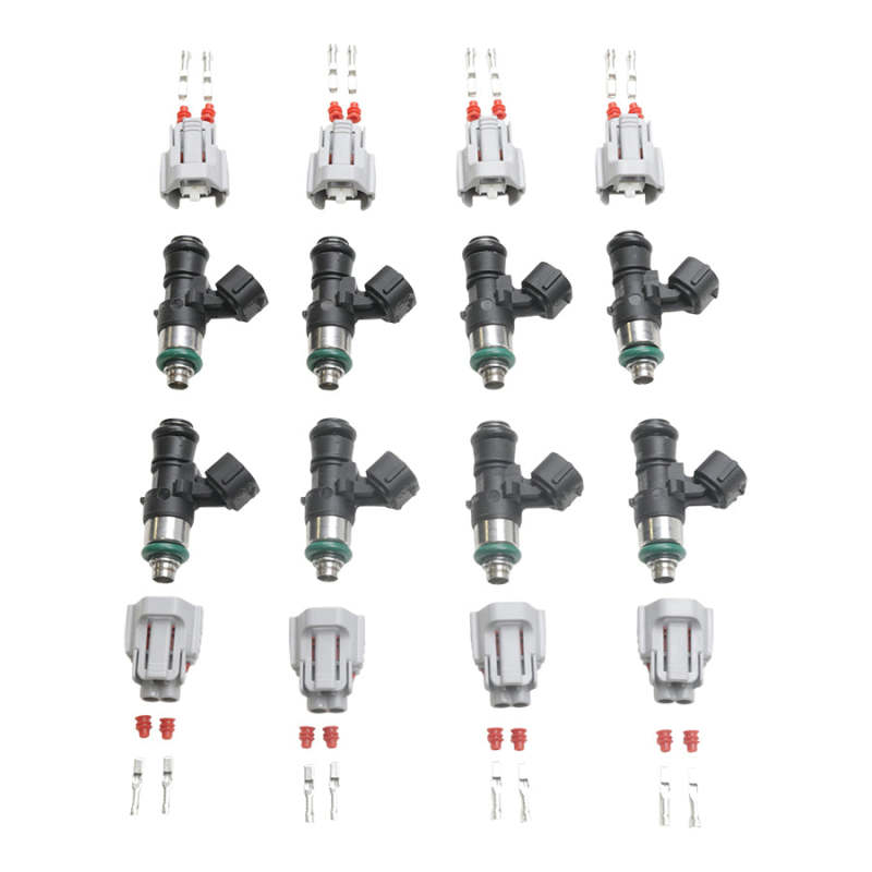 Deatschwerks Set of 8 2200cc/min For The Fitech Go EFI 8/Holley Super Sniper 1250/ Sniper Xflow 1375-thumbmail-1