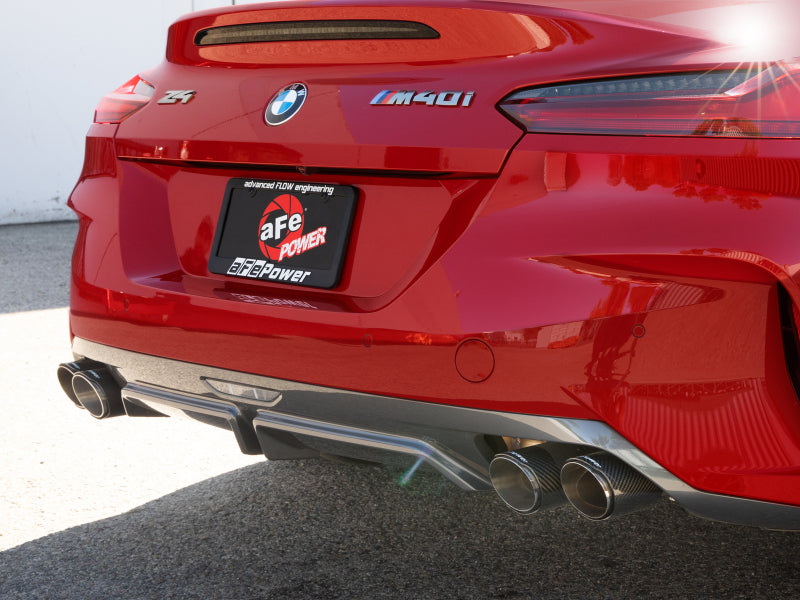 aFe 19-24 BMW Z4 M40i (G29) B58 Turbo MACH Force-Xp 3in to 2-1/2in SS CB Exhaust System - Carbon-thumbmail-5