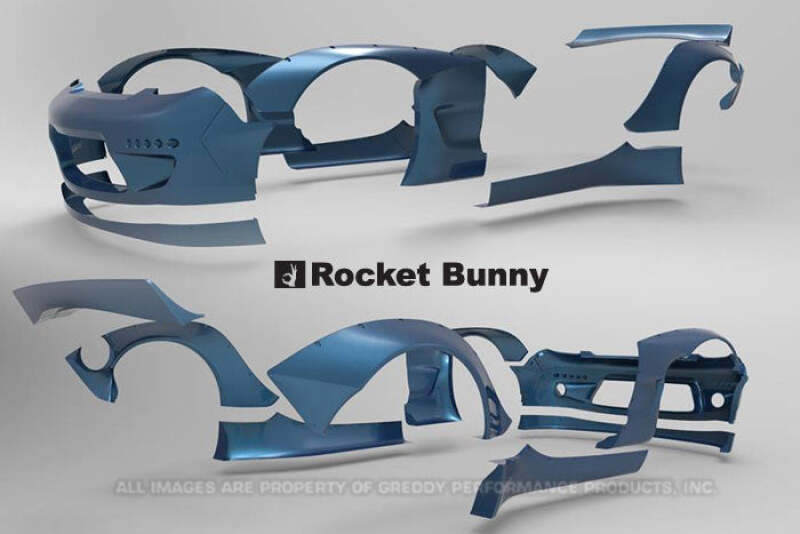 GReddy 93-95 Mazda RX-7 Rocket Bunny Full FD3S Wide-Body Aero Kit Ver. 2-thumbmail-8