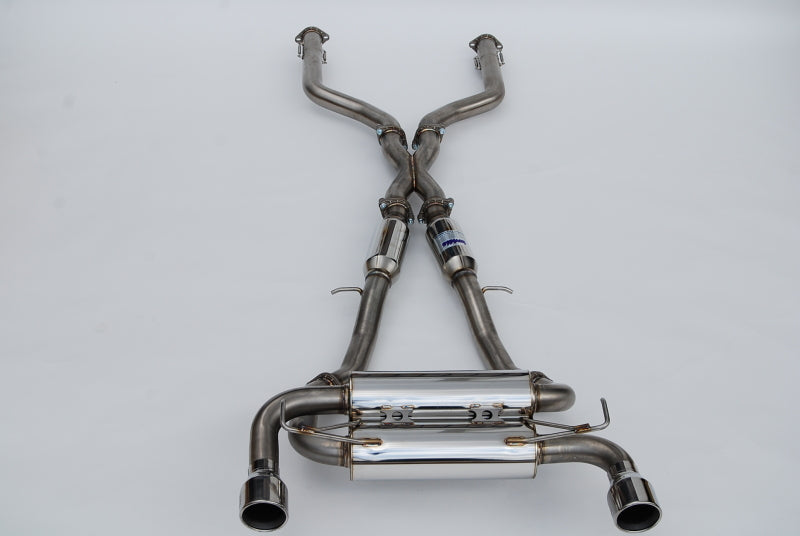 Invidia 2022+ Nissan Z 70mm Gemini Cat Back Exhaust - Rolled SS Tips-thumbmail-5