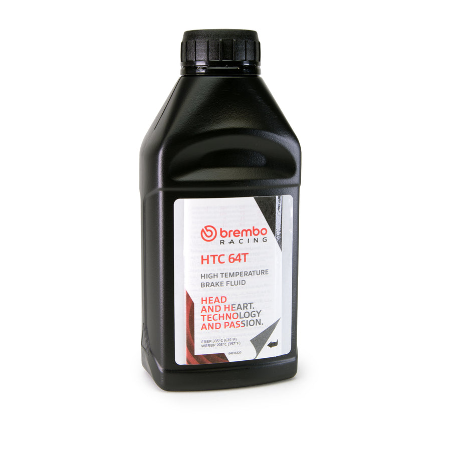Brembo HTC 64T brake fluid 500ml — angle view