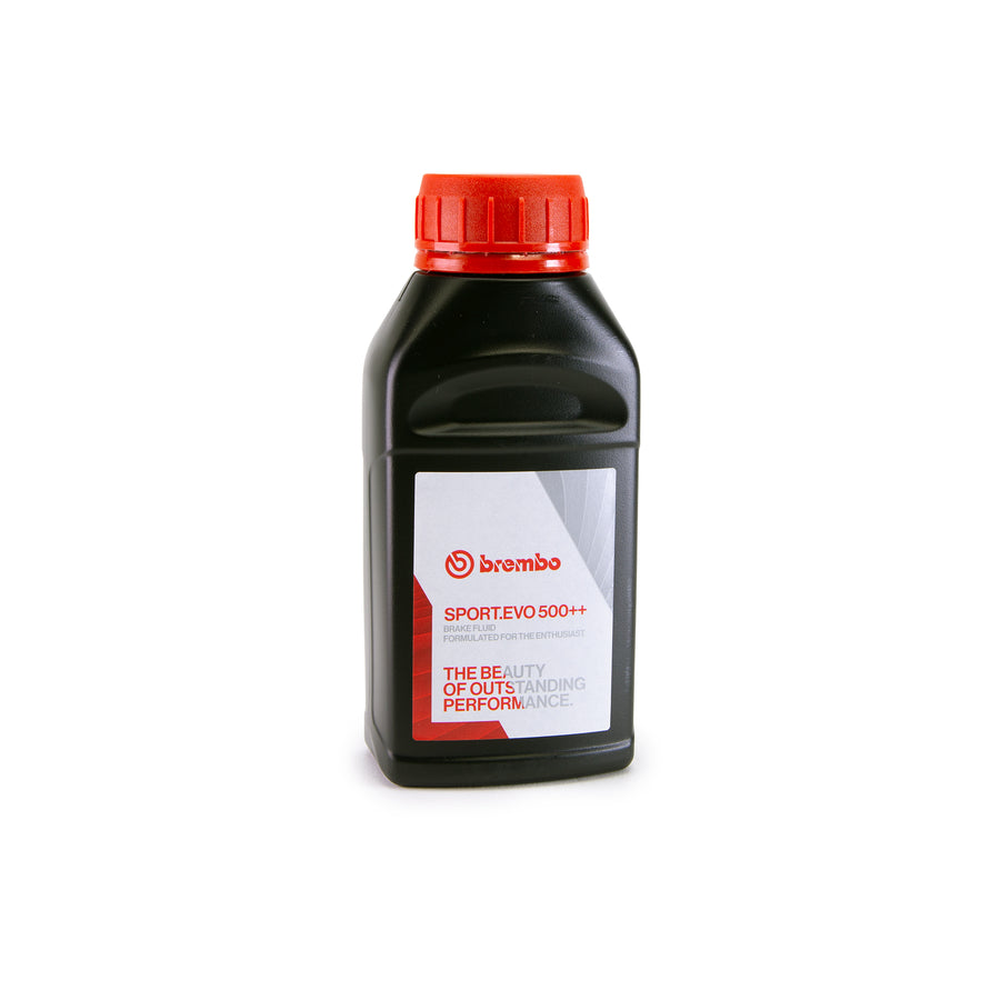 Brembo Sport EVO 500++ brake fluid 250ml — angle view