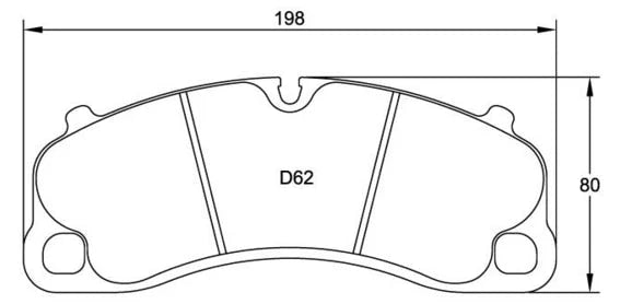 Brembo 2450.18.RE10 front RE10 brake pads