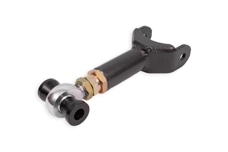 BMR 11-14 Ford Mustang S197 Upper Control Arm DOM On-Car Adj. Rod End - Black Hammertone-thumbmail-1