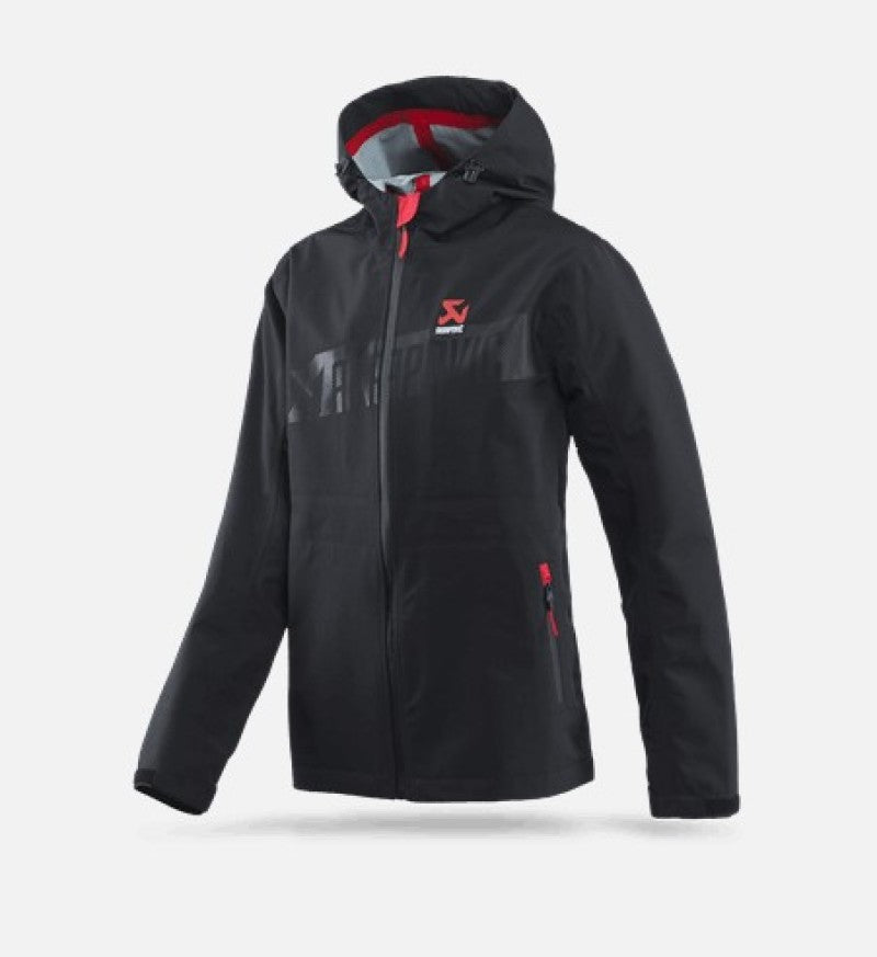 Akrapovic Mens Corpo Rain Jacket Black - S-thumbmail-1