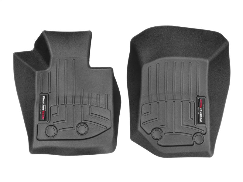 WeatherTech 94-99 BMW 3 Series / 98-99 M3 Convertible Only Front FloorLiners - Black-thumbmail-2