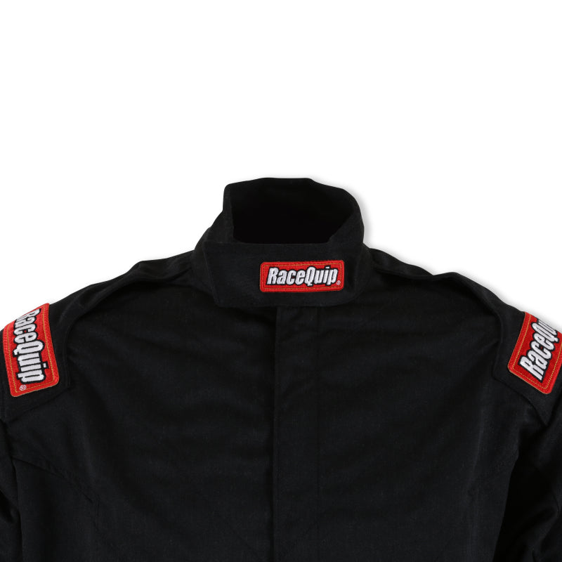 RaceQuip Black Chevron-5 Jacket SFI-5 - Large-thumbmail-7