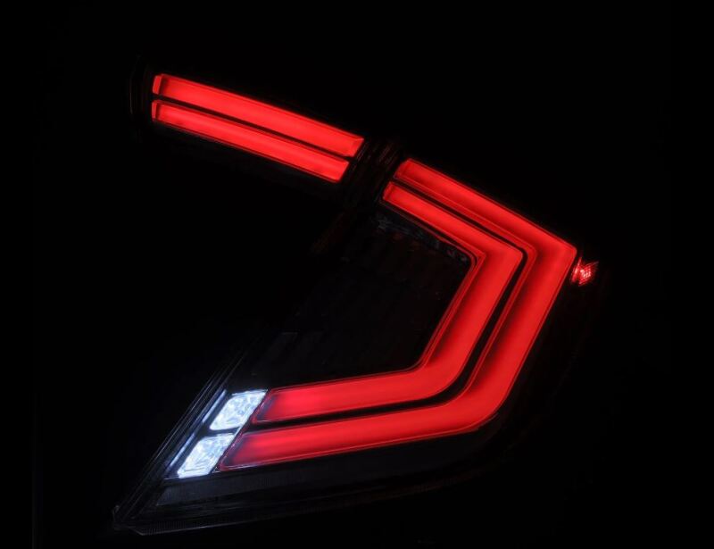 AlphaRex 16-21 Honda Civic Hatchback / Type-R FK8 Nova-Series LED Tail Lights (Pair) - Clear-thumbmail-5