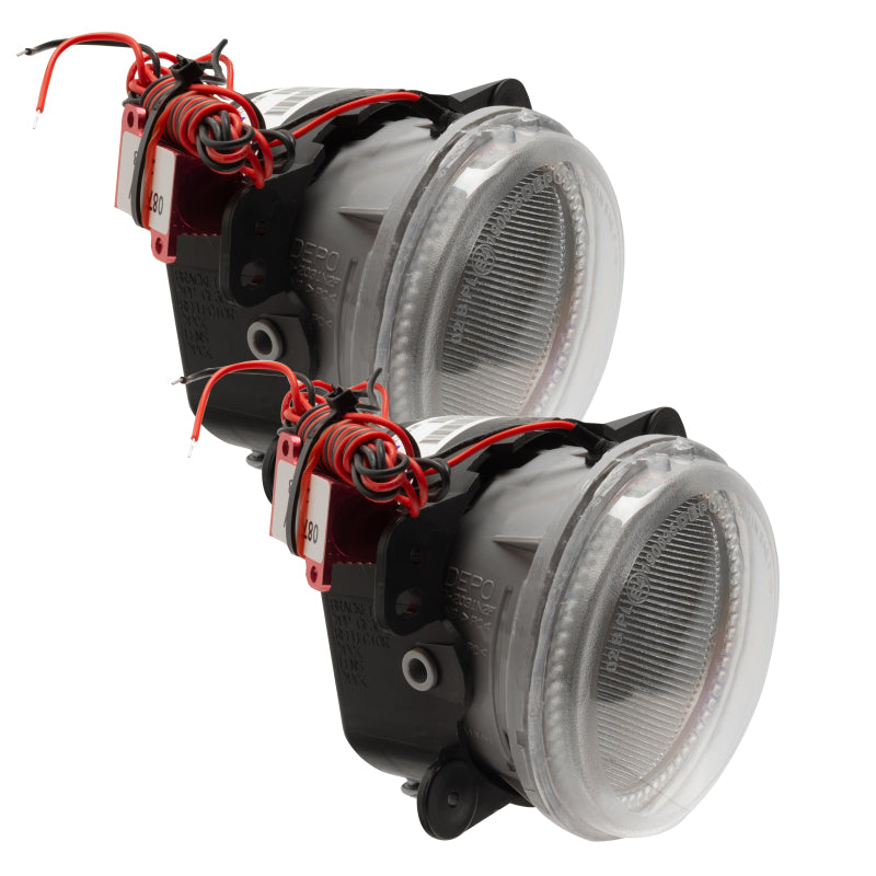 Oracle 11-14 Dodge Charger Pre-Assembled Fog Lights - Red-thumbmail-4