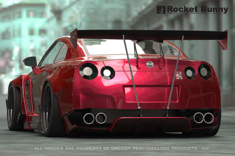GReddy 09+ Nissan GT-R R35 Rocket Bunny GT-Wing (Rods)-thumbmail-2
