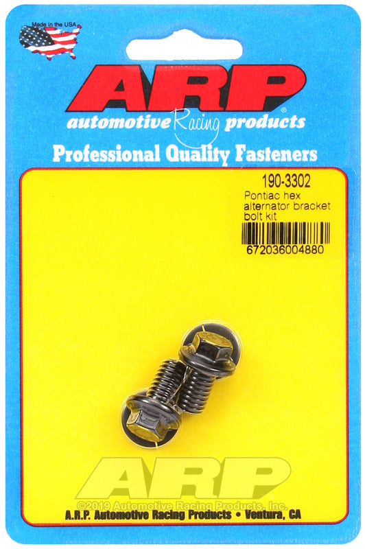 ARP Pontiac Hex Alternator Bracket Bolt Kit-thumbmail-1