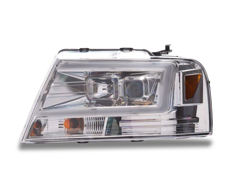 Raxiom 04-08 Ford F-150 Axial Series Projector Headlights- Chrome Housing- Clear Lens-thumbmail-6