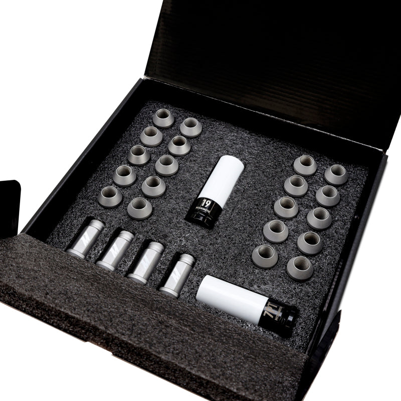 Mishimoto Steel Locking Lug Nuts M14x1.5 24pc Set Black-thumbmail-6