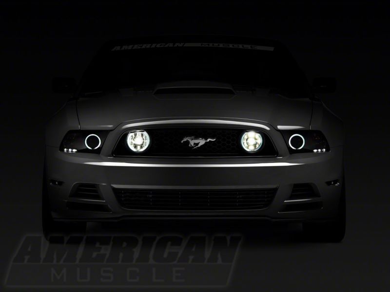 Raxiom 13-14 Ford Mustang GT CCFL Halo Fog Lights- Chrome-thumbmail-8