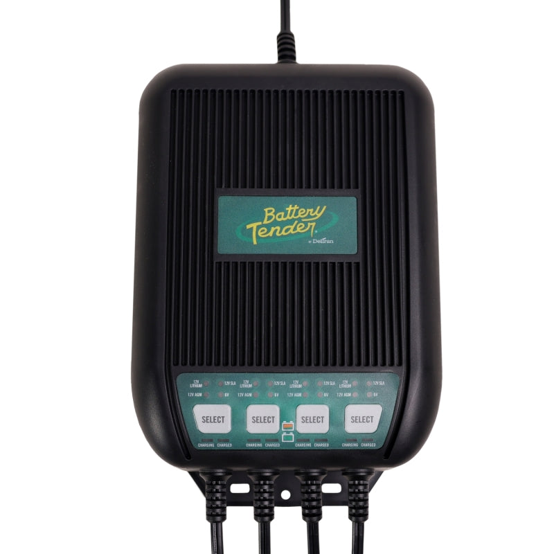 Battery Tender 4 Bank 12 Amp On-Board Marine Battery Charger