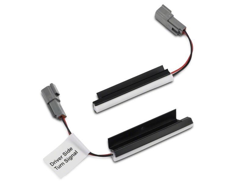 Raxiom 15-17 Ford Mustang GT Axial Series Hood Mount Turn Signal Kit- Amber LED-thumbmail-6