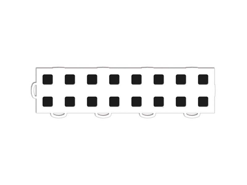 WeatherTech TechFloor - 3in X 12in Tiles(Left Loop) - White/Black **Order in Qtys of 10-thumbmail-2
