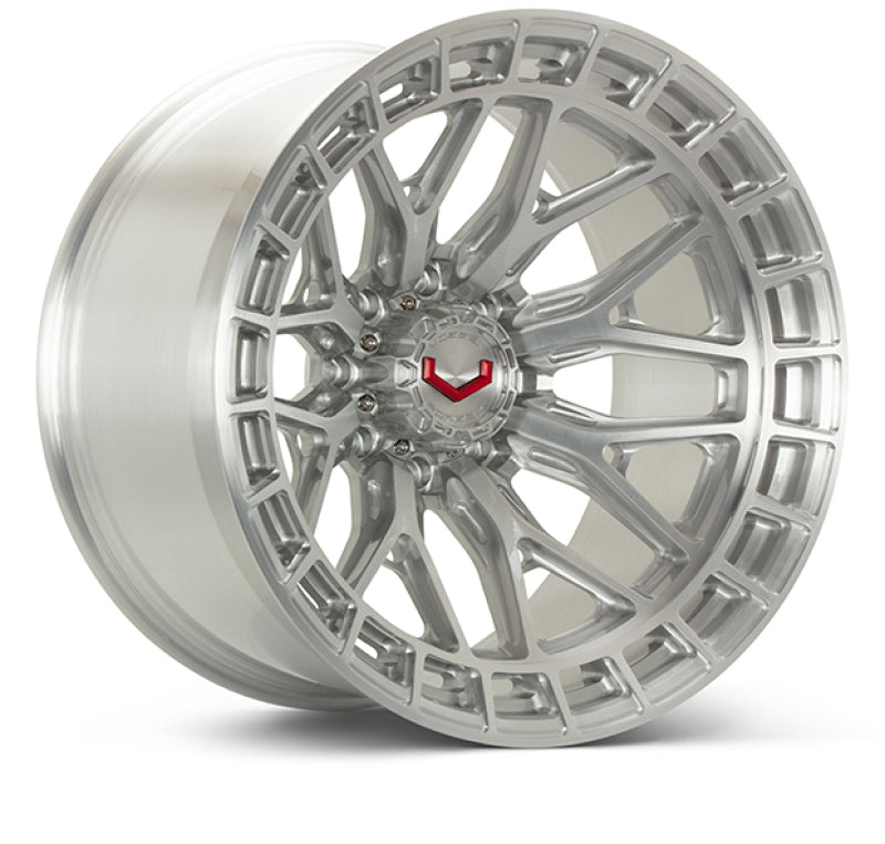 Vossen LCX-02 22x10 - 8x180 - ET18 - Super Deep - 124.3 - Brushed Gloss Clear Wheel