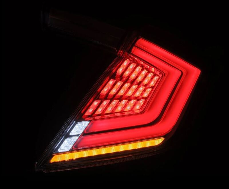 AlphaRex 16-21 Honda Civic Hatchback / Type-R FK8 Nova-Series LED Tail Lights (Pair) - Clear-thumbmail-6