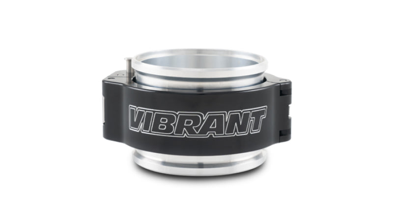 Vibrant 2.50in O.D. Aluminized HD 2.0 Clamp Assembly - Anodized Black-thumbmail-1