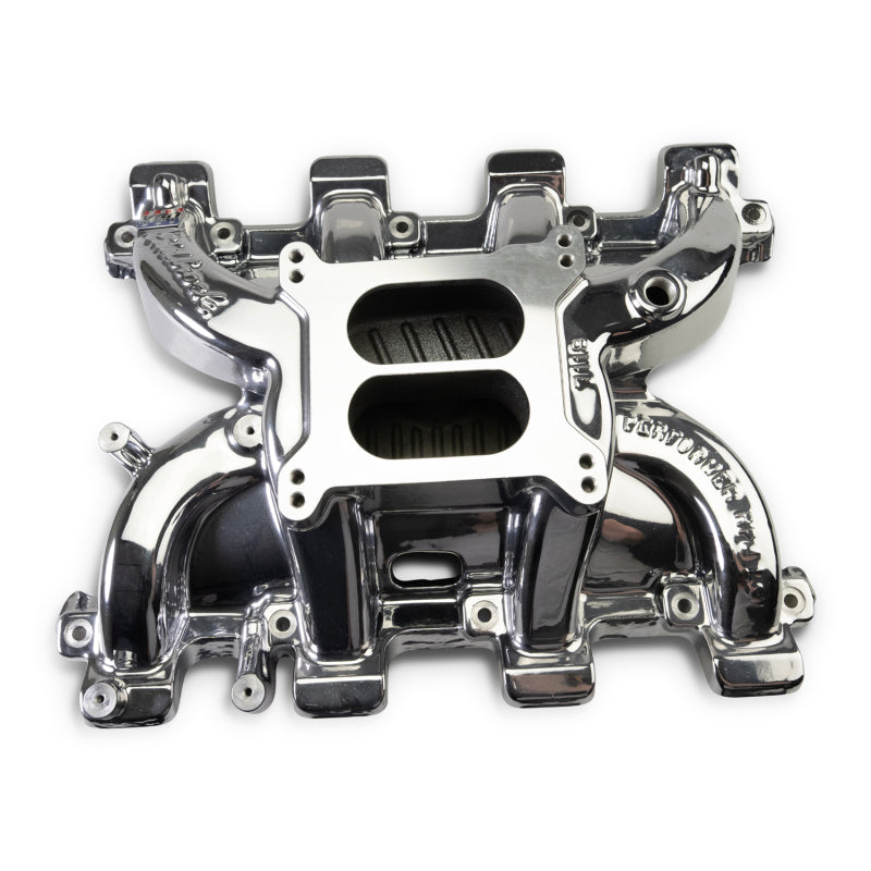 Edelbrock Chevy LS1 Performer RPM Intake Manifold Only - Chrome Plasma Finish-thumbmail-1