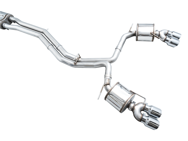 AWE Tuning 19-23 Audi C8 S6/S7 2.9T V6 AWD Touring Edition Exhaust - Chrome Silver Tips-thumbmail-21