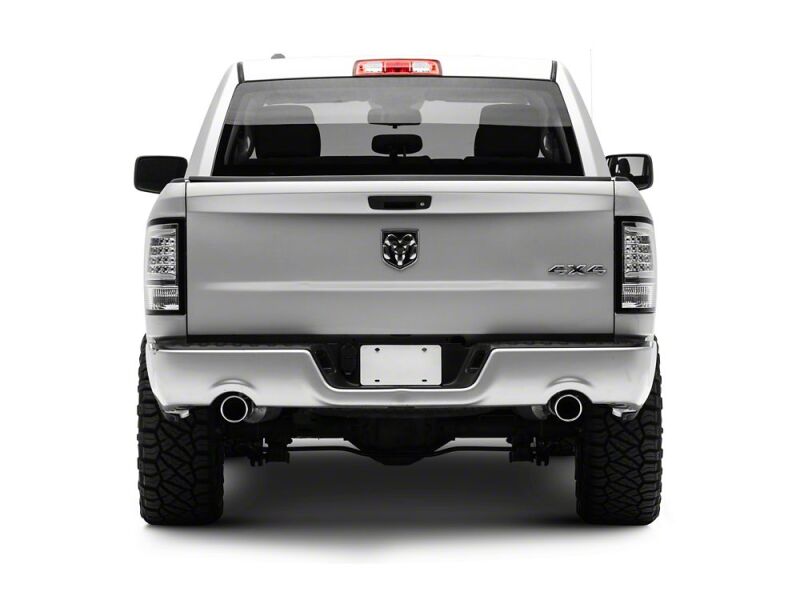 Raxiom 09-18 Dodge RAM 1500 Axial Series LED Tail Lights- Chrome Housing- Clear Lens-thumbmail-9