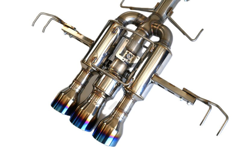 Invidia 22+ HONDA CIVIC TYPE-R FL5 R400 SINGLE LAYER TI TIP FULL CAT-BACK (NON POLISH PIPE)-thumbmail-3