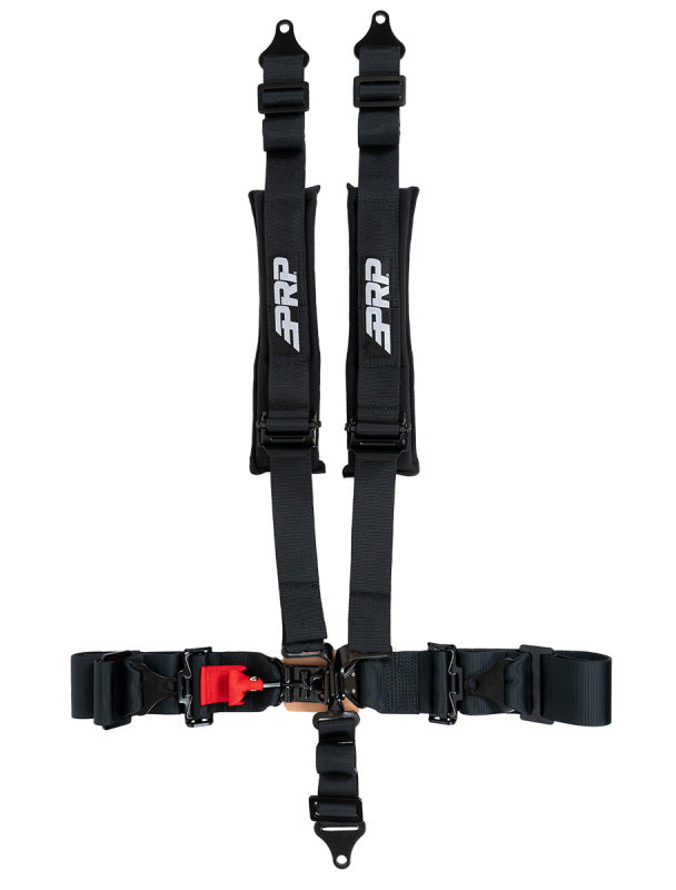PRP 5.3x2 Harness - 5 Point Harness 3In Lap Belts 2In Shoulder Belts w/ Removable Pads-thumbmail-1