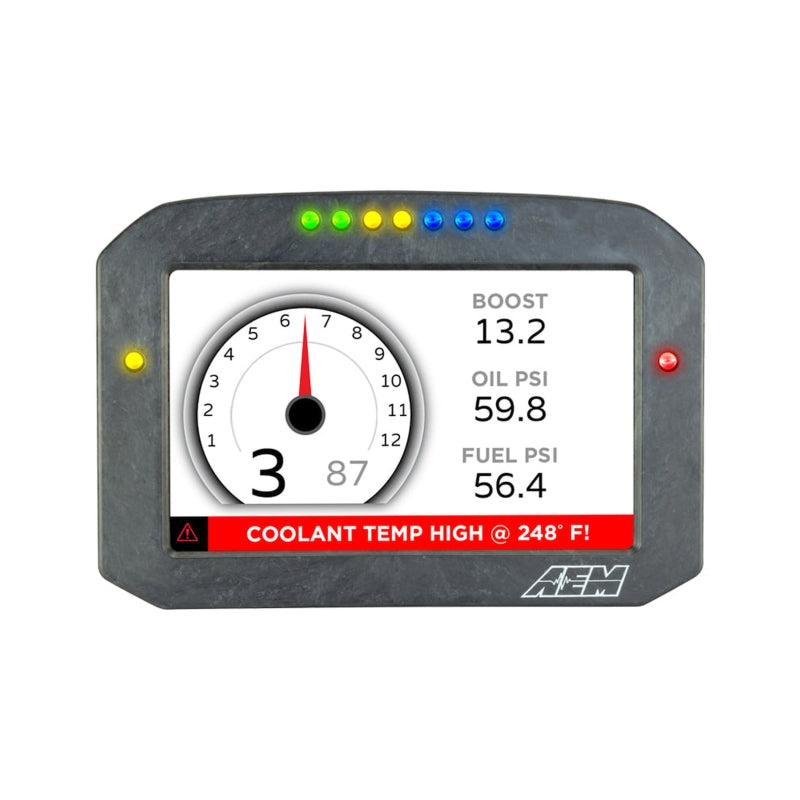 AEM CD-7L Carbon Logging Flush Digital Dash Display-thumbmail-10
