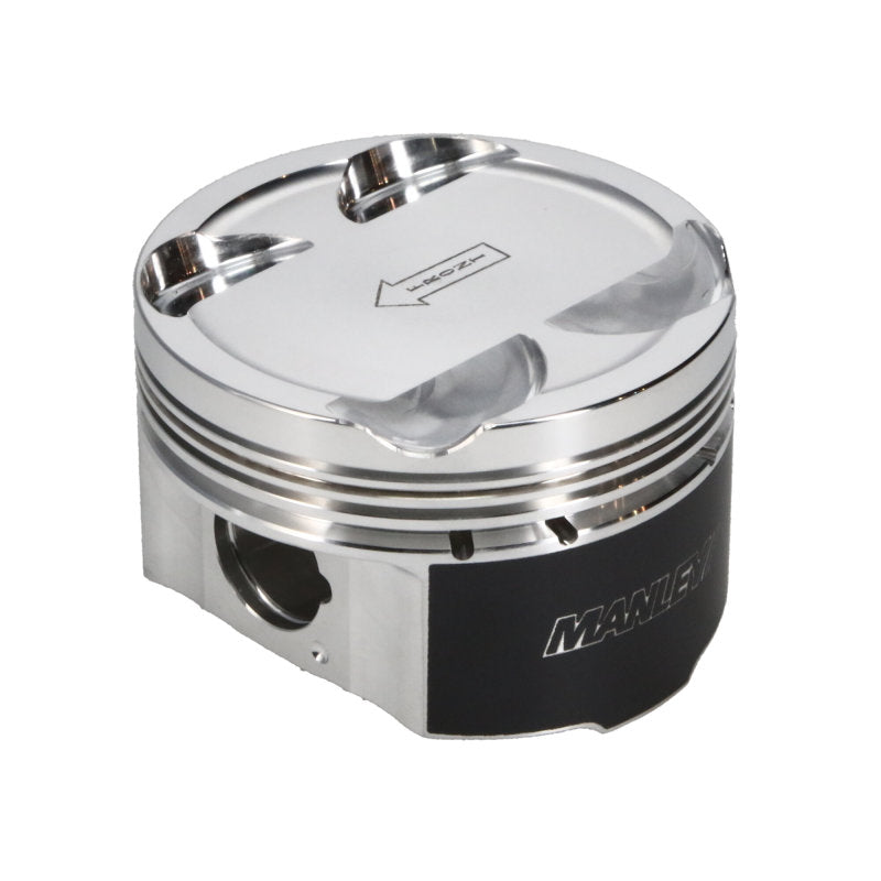 Manley 93-98 Toyota Supra Turbo (2JZGTE) 86mm STD Bore 9:1 Dish Piston Set with Ring-thumbmail-10