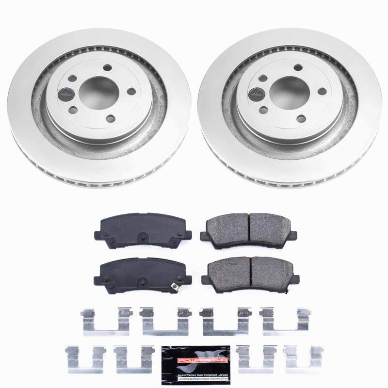 Power Stop 15-23 Ford Mustang Rear Z23 Coated Brake Kit-thumbmail-1